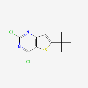 6-Tert-butyl-2,4-dichlorothieno[3,2-d]pyrimidine