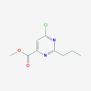 Methyl 6-chloro-2-propylpyrimidine-4-carboxylate