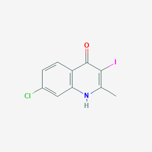 7-Chloro-3-iodo-2-methylquinolin-4(1H)-one