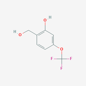 2-(Hydroxymethyl)-5-(trifluoromethoxy)phenol