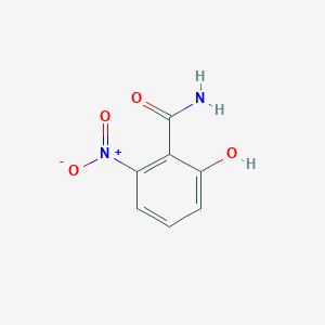 molecular formula C7H6N2O4 B15231455 2-Hydroxy-6-nitrobenzamide 