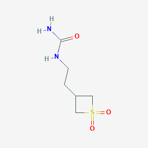 1-(2-(1,1-Dioxidothietan-3-yl)ethyl)urea