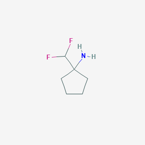 1-(Difluoromethyl)cyclopentan-1-amine