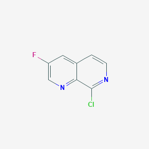 8-Chloro-3-fluoro-1,7-naphthyridine