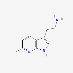 2-(6-Methyl-1H-pyrrolo[2,3-b]pyridin-3-yl)ethanamine