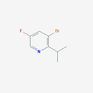 3-Bromo-5-fluoro-2-isopropylpyridine