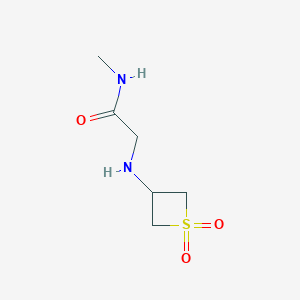 2-((1,1-Dioxidothietan-3-yl)amino)-N-methylacetamide