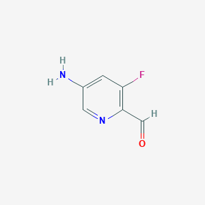 5-Amino-3-fluoropicolinaldehyde