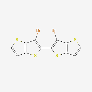 3,3'-Dibromo-2,2'-bithieno[3,2-b]thiophene