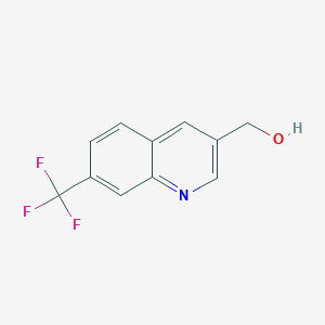 (7-(Trifluoromethyl)quinolin-3-yl)methanol