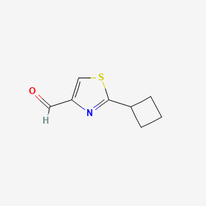 2-Cyclobutylthiazole-4-carbaldehyde