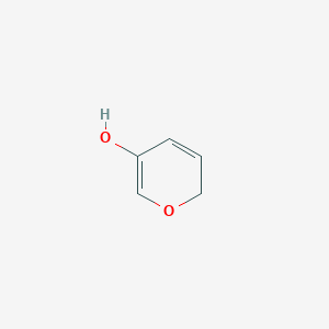 molecular formula C5H6O2 B15231877 2H-Pyran-5-ol 