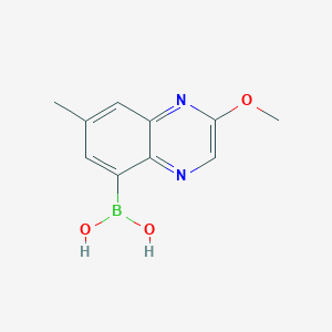 (2-Methoxy-7-methylquinoxalin-5-yl)boronic acid