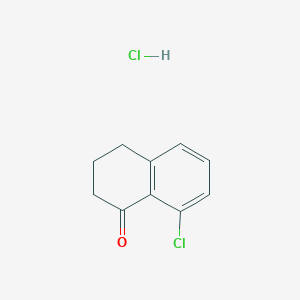 8-Chloro-3,4-dihydronaphthalen-1(2H)-one hydrochloride