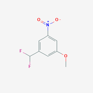 1-(Difluoromethyl)-3-methoxy-5-nitrobenzene