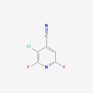 3-Chloro-2,6-difluoroisonicotinonitrile