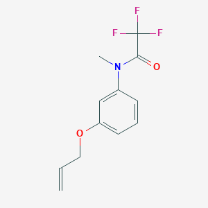 N-(3-(Allyloxy)phenyl)-2,2,2-trifluoro-N-methylacetamide