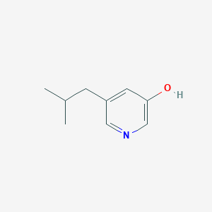 5-Isobutylpyridin-3-ol