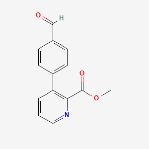 Methyl 3-(4-formylphenyl)pyridine-2-carboxylate