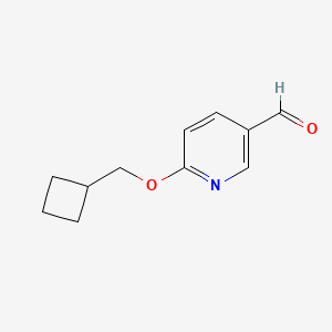 6-(Cyclobutylmethoxy)nicotinaldehyde