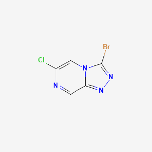 3-Bromo-6-chloro-[1,2,4]triazolo[4,3-a]pyrazine