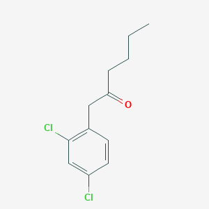 1-(2,4-Dichlorophenyl)hexan-2-one