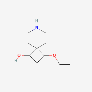 3-Ethoxy-7-azaspiro[3.5]nonan-1-ol