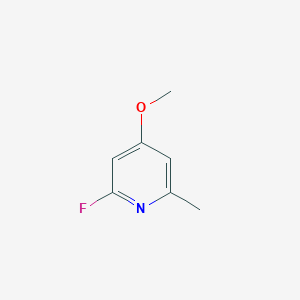 2-Fluoro-4-methoxy-6-methylpyridine