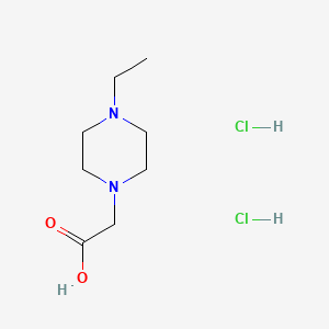 2-(4-Ethylpiperazin-1-yl)acetic acid dihydrochloride