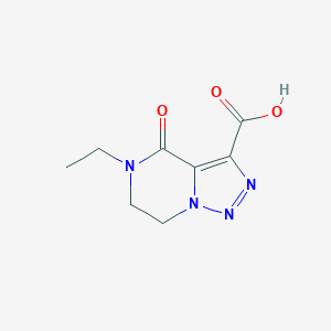 5-Ethyl-4-oxo-4,5,6,7-tetrahydro-[1,2,3]triazolo[1,5-a]pyrazine-3-carboxylic acid