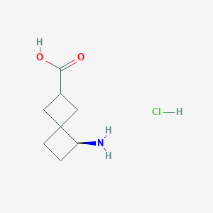 (2S,4s,5S)-5-Aminospiro[3.3]heptane-2-carboxylicacidhydrochloride