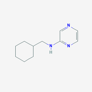 molecular formula C11H17N3 B1523237 N-(环己基甲基)吡嗪-2-胺 CAS No. 1096894-08-4