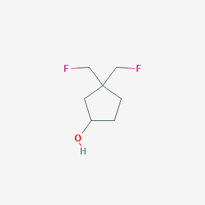 3,3-Bis(fluoromethyl)cyclopentan-1-ol