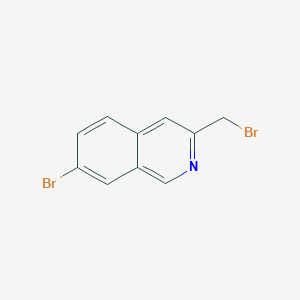 7-Bromo-3-(bromomethyl)isoquinoline