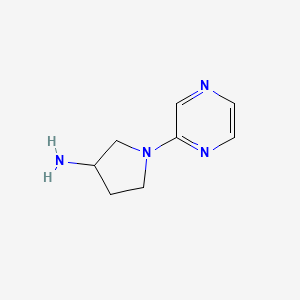 1-(Pyrazin-2-yl)pyrrolidin-3-amine