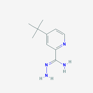 (Z)-4-(tert-Butyl)picolinohydrazonamide