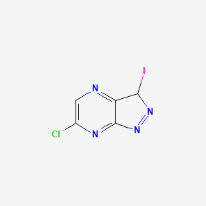 6-Chloro-3-iodo-3H-pyrazolo[3,4-b]pyrazine