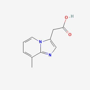 2-(8-Methylimidazo[1,2-a]pyridin-3-yl)acetic acid