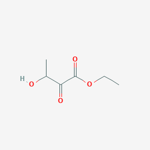 molecular formula C6H10O4 B15232724 Ethyl 3-hydroxy-2-oxobutanoate 