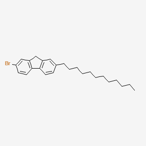 2-Bromo-7-dodecyl-9H-fluorene