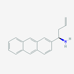 (1R)-1-(2-Anthryl)but-3-enylamine