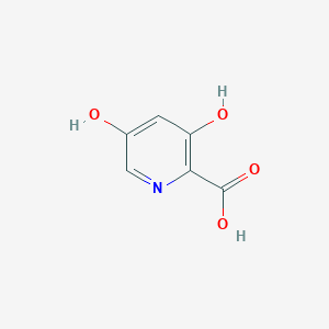 molecular formula C6H5NO4 B15232789 3,5-Dihydroxypicolinicacid 