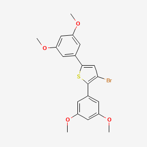 3-Bromo-2,5-bis(3,5-dimethoxyphenyl)thiophene