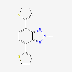 2-Methyl-4,7-di(thiophen-2-yl)-2H-benzo[d][1,2,3]triazole