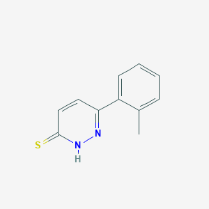 B1523283 6-(o-Tolyl)pyridazine-3-thiol CAS No. 1286724-30-8