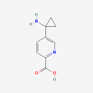 5-(1-Aminocyclopropyl)picolinic acid