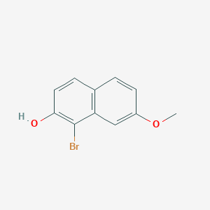 1-Bromo-7-methoxynaphthalen-2-ol