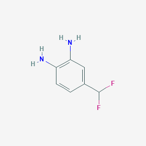 4-(Difluoromethyl)benzene-1,2-diamine