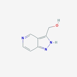 molecular formula C7H7N3O B15233050 (1H-Pyrazolo[4,3-c]pyridin-3-yl)methanol 