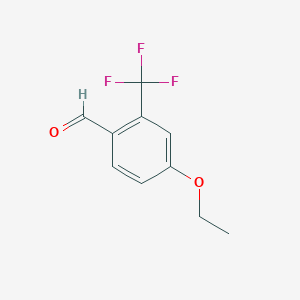 4-Ethoxy-2-(trifluoromethyl)benzaldehyde